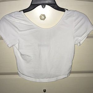 Brandy Melville White Crop Top